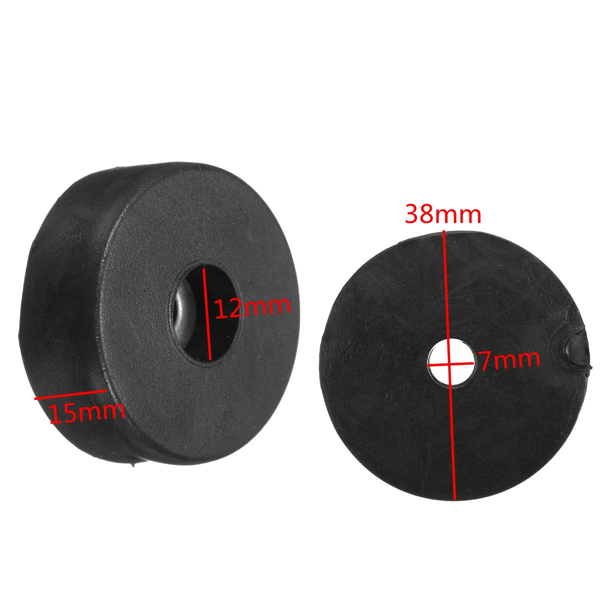 38mm-x-15mm-Hifi-Speaker-Cabinets-Rubber-Feet-Bumpers-Damper-Pad-Base-Case-1277914-6