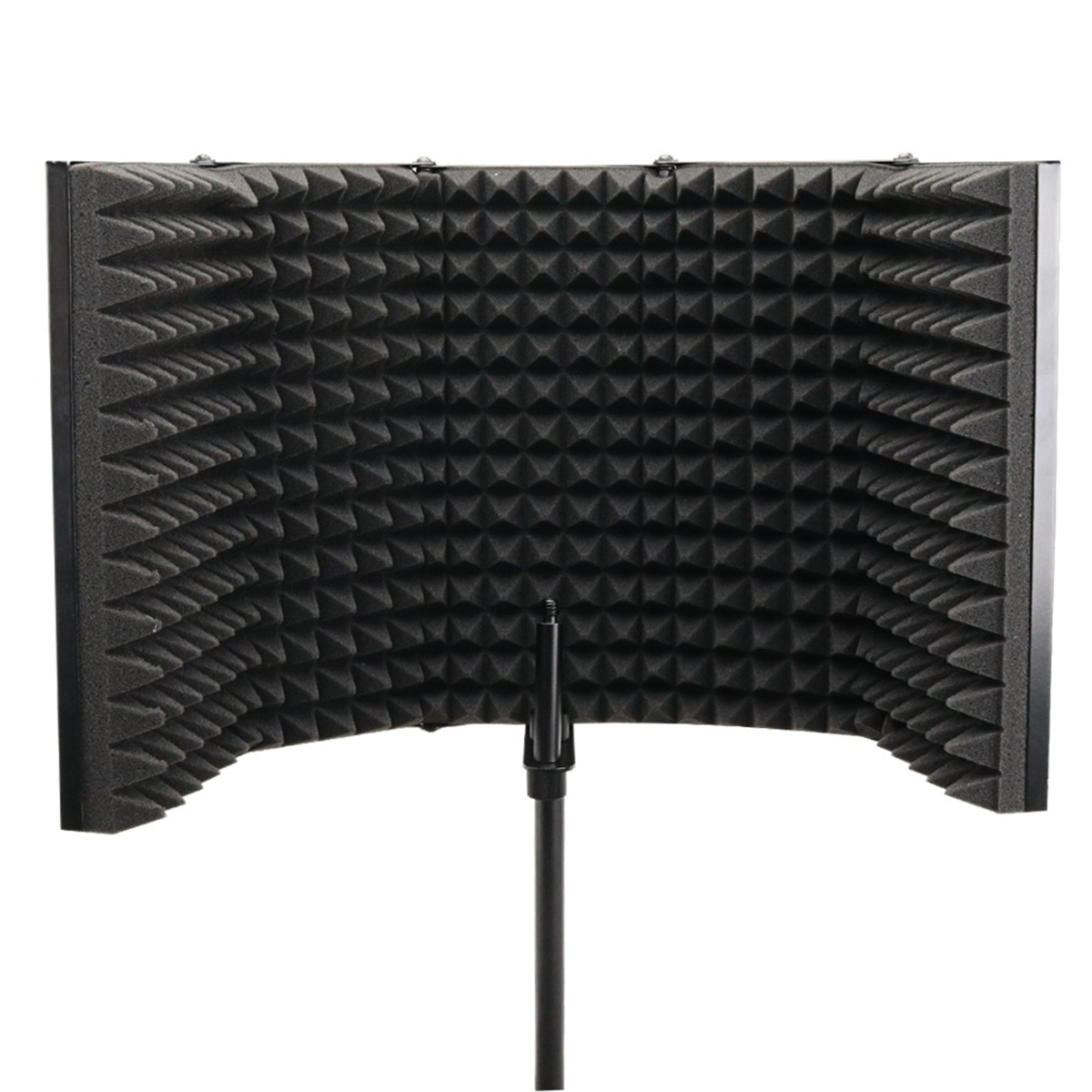 575-x-28cm-Foldable-Adjustable-Studio-Recording-Microphone-Isolator-Sound-Absorbing-Foam-Panel-Mic-I-1561155-5