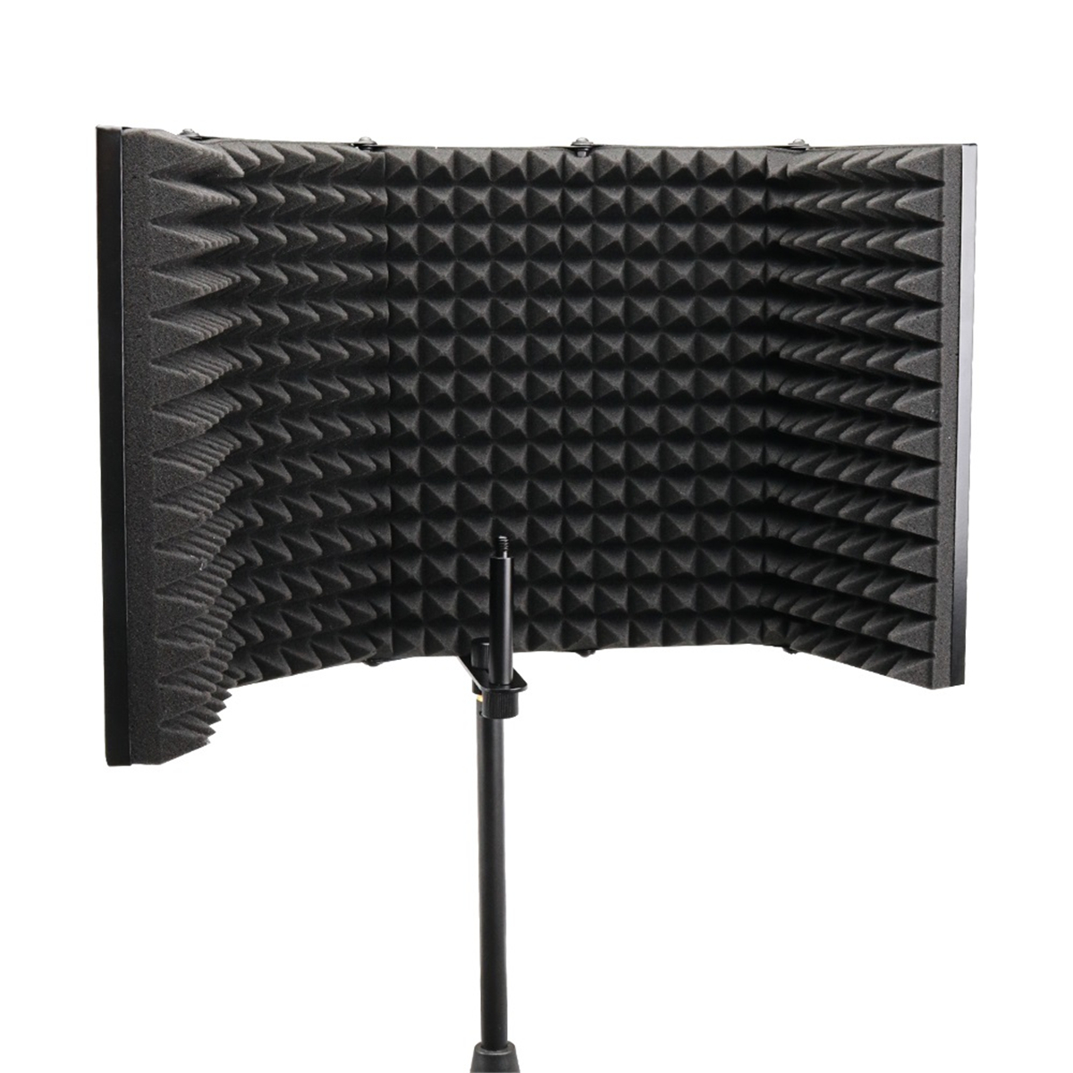 575-x-28cm-Foldable-Adjustable-Studio-Recording-Microphone-Isolator-Sound-Absorbing-Foam-Panel-Mic-I-1561155-6
