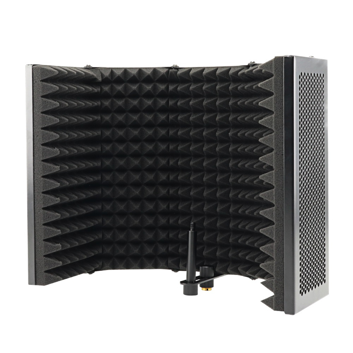 575-x-28cm-Foldable-Adjustable-Studio-Recording-Microphone-Isolator-Sound-Absorbing-Foam-Panel-Mic-I-1561155-7