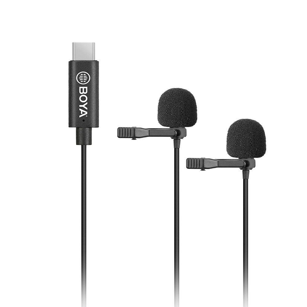BOYA-BY-M3D-Dual-Lavalier-Microphone-Omnidirectional-Digital-Clip-on-Lapel-Collar-Mic-for-USB-Type-C-1789153-1