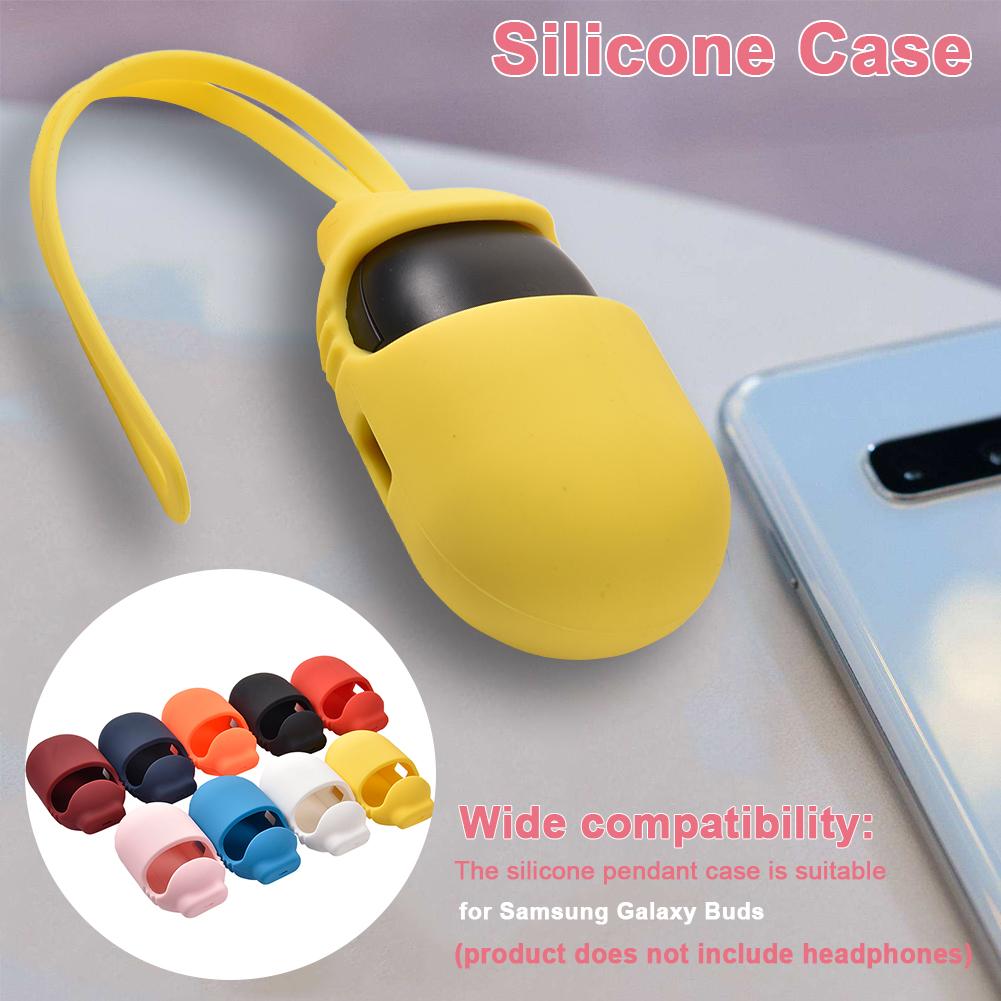 Bakeey-3-in-1-Portable-Shockproof-Non-slip-Silicone-Earphone-Storage-Case-with-Lanyard-for-Samsung-G-1600872-4