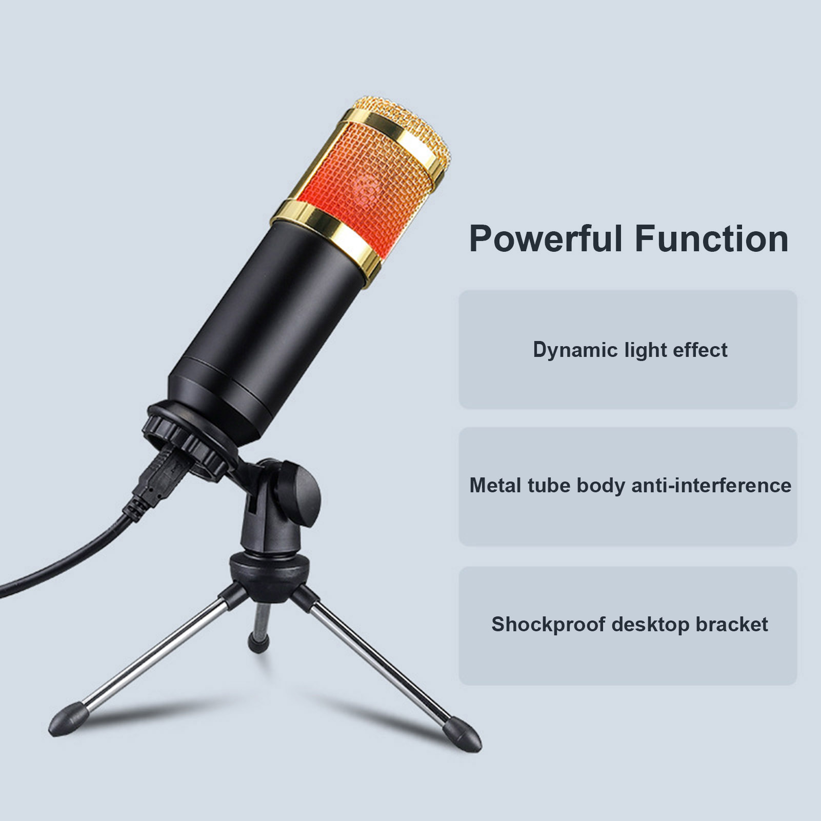 Bakeey-BM800S-RGB-Condenser-Microphone-Cardioid-Pattern-HiFi-Noise-Reduction-Microphone-with-Stable--1889685-7