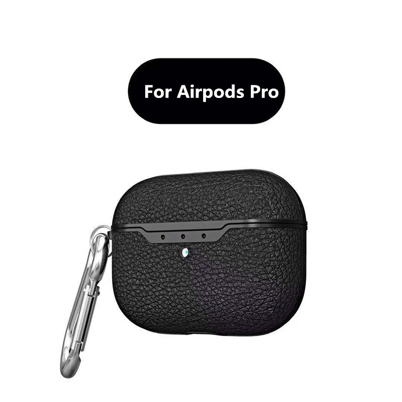 Bakeey-Litchi-Pattern-TPU-Shockproof-Dust-Proof-Earphone-Storage-Case-for-Apple-Airpods-3-Airpods-Pr-1622503-2