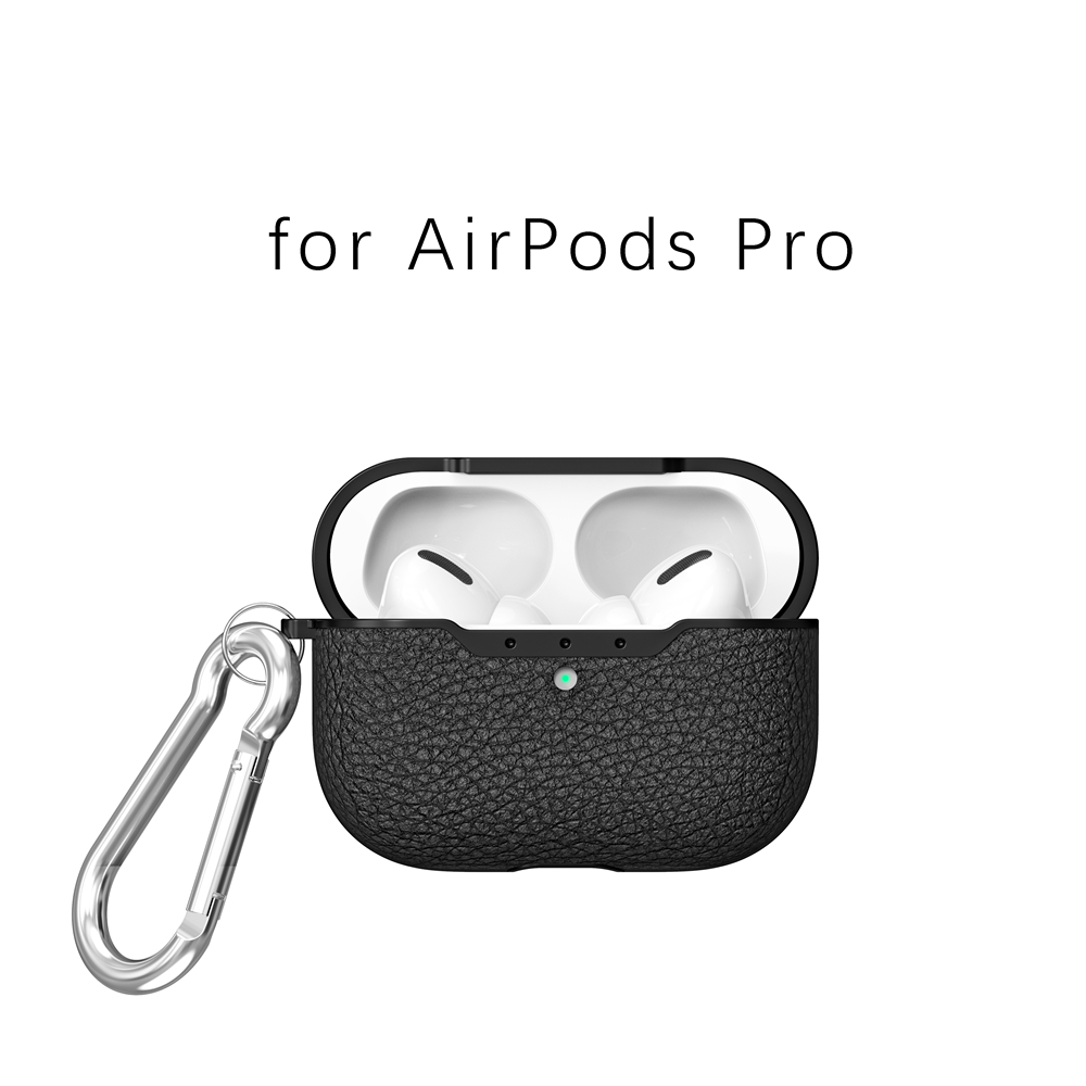 Bakeey-Litchi-Pattern-TPU-Shockproof-Dust-Proof-Earphone-Storage-Case-for-Apple-Airpods-3-Airpods-Pr-1622503-3