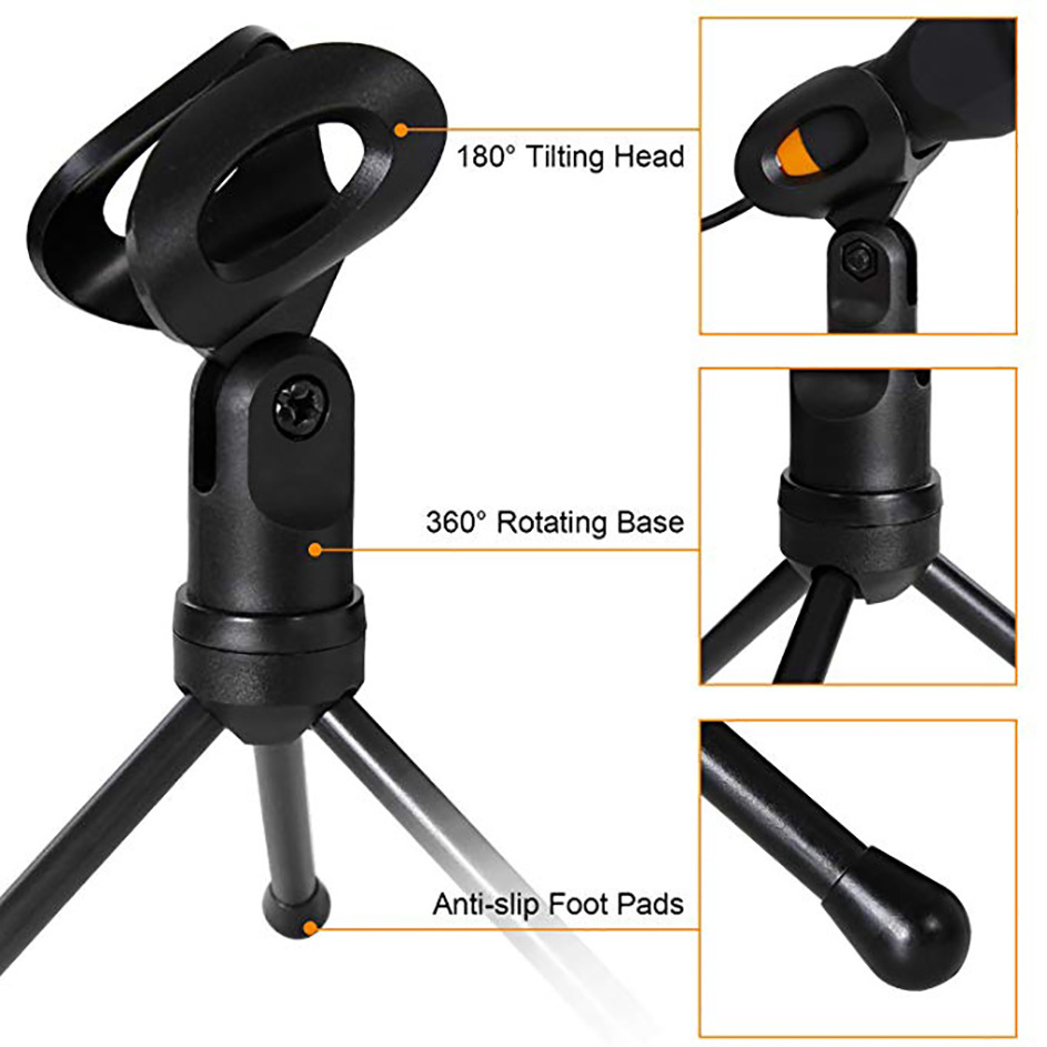 Bakeey-Live-Microphone-Gaming-Microphone--35mm-Wired-Microphone-Stereo-Condenser-Mic-with-Holder-Des-1700555-4