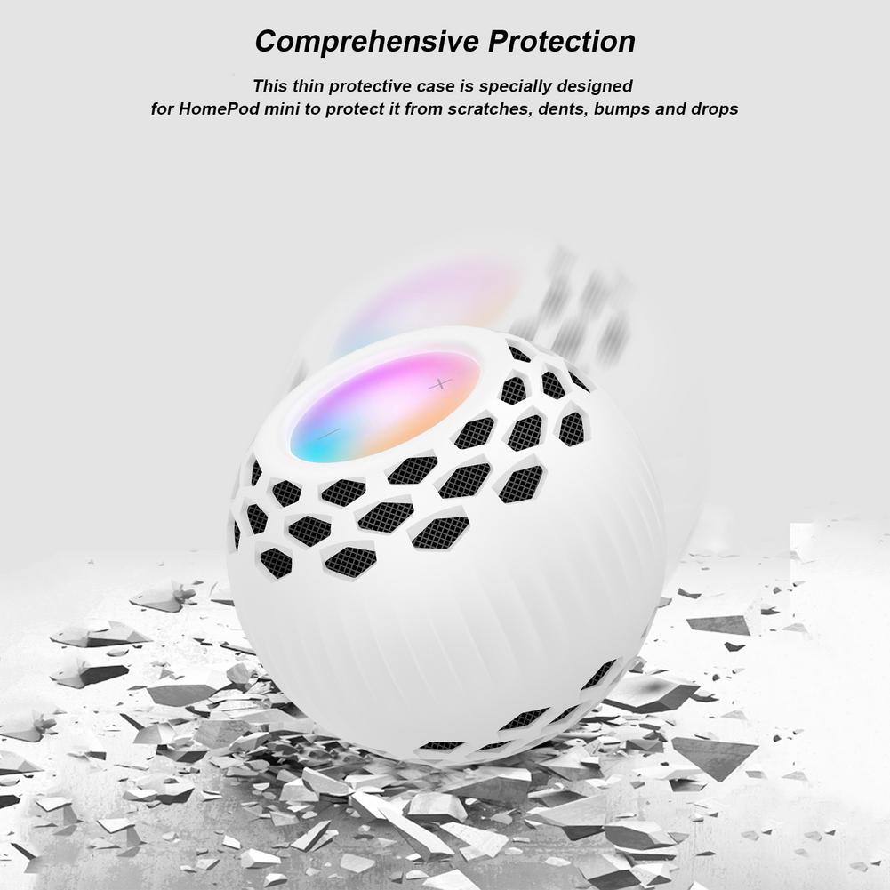 Bakeey-Mini-Silicone-Case-Protective-Skin-Cover-for-HomePod-Mini-Non-slip-Speaker-Mountaineering-Sil-1902343-2
