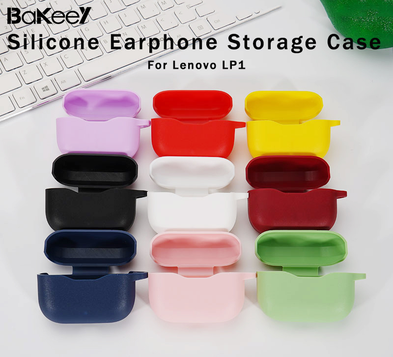 Bakeey-Pure-Dustproof-Anti-Fingerprint-Shockproof-Silicone-TWS-Earphone-Storage-Case-Protective-Cove-1729527-1