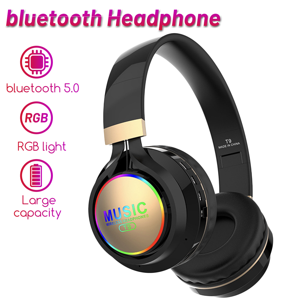 Bakeey-T9-bluetooth-Headphone-Wireless-Headset-Foldable-TF-Card-AUX-Sport-RGB-Light-Gaming-Headset-w-1700785-1