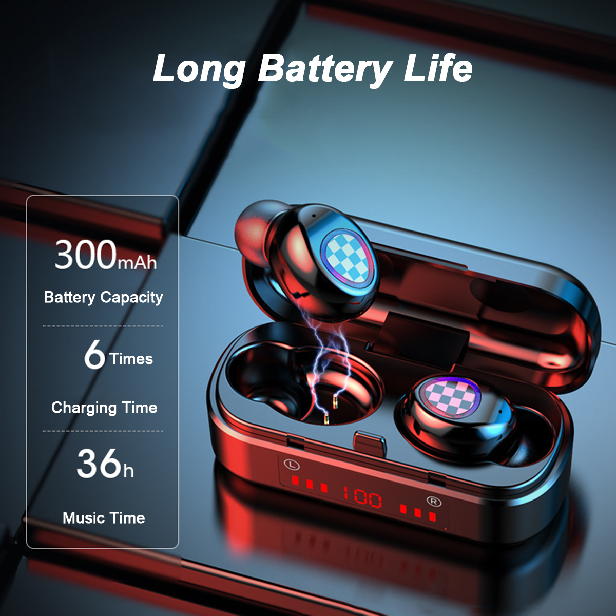 Bakeey-V7-TWS-Wireless-bluetooth-50-Dual-Digital-Display-Charging-Power-Bank-Auto-Pairing-Sports-Hif-1629973-3