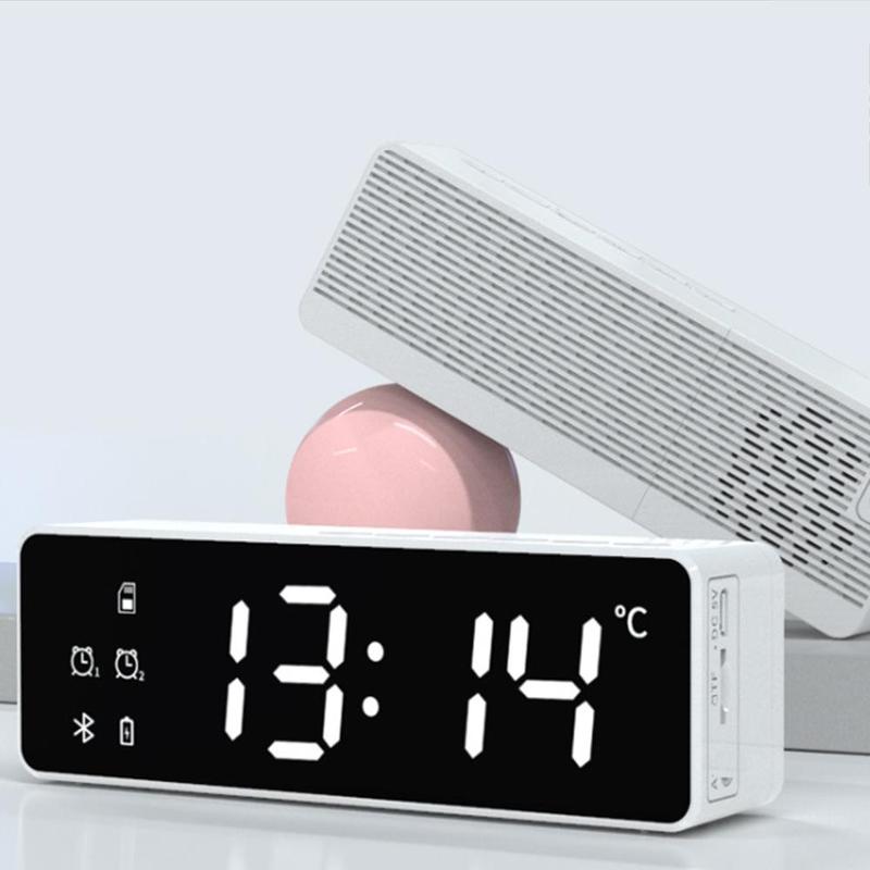 Bakeey-ZXL-B119-Wireless-bluetooth-Speaker-Bass-Subwoofer-FM-Radio-TF-Card-Dual-Alarm-Clock-10W-LED--1789087-9