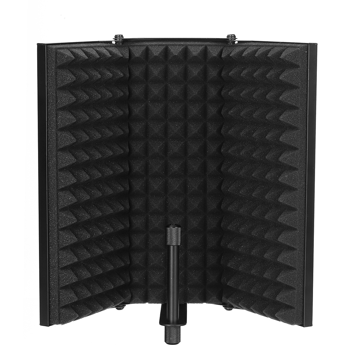 Foldable-Microphone-Acoustic-Isolation-Shield-Acoustic-Foams-Studio-Three-door-Noise-Enclosure-Panel-1790302-8