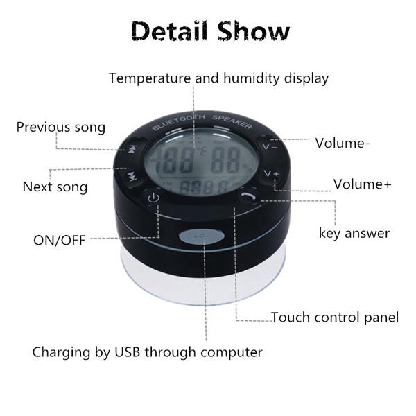 Mini-IPX7-Waterproof-Shockproof-Wireless-Stereo-bluetooth-Speaker-Temperature-Humidity-Display-1063701-7