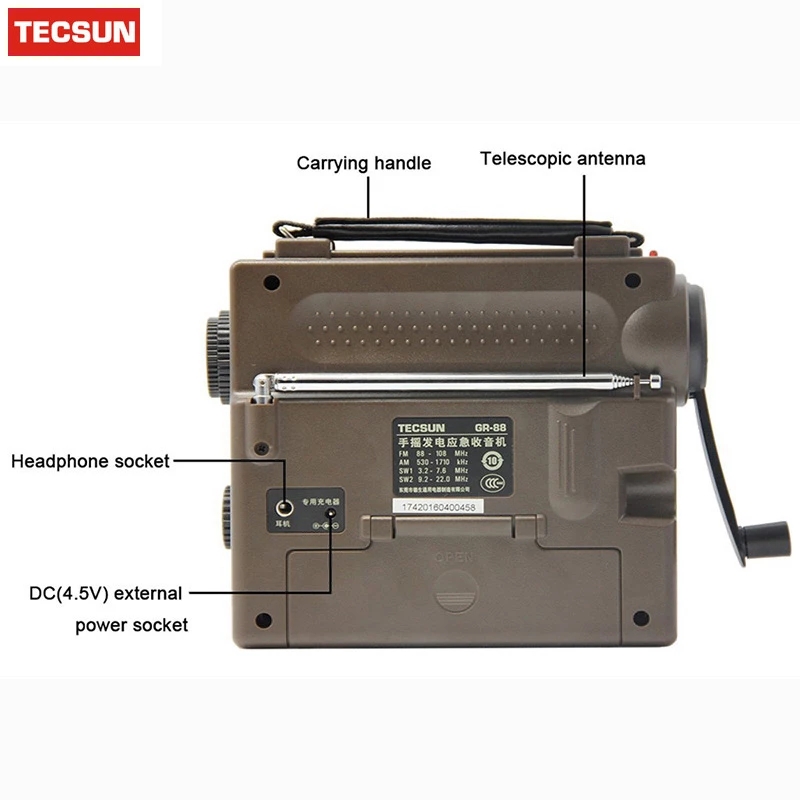 TECSUN-GR-88P-Digital-Radio-Receiver-Emergency-Light-Radio-Dynamo-Radio-With-Built-In-Speaker-Manual-1864159-5