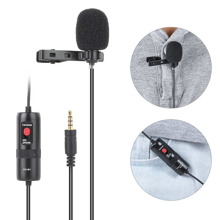 WS-M1-35mm-Audio-Video-Record-Lavalier-Lapel-Microphone-Omnidirectional-Condenser-Clip-On-Mic-for-Sm-1863589-9
