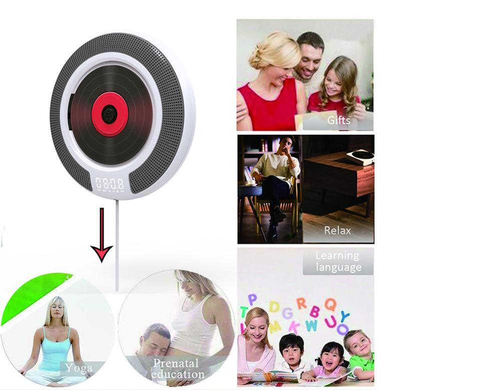 bluetooth-Speakers-USB-Charging-Wall-mounted-Childrens-Learning-CD-Player-Remote-Control-Timing-Func-1756295-2