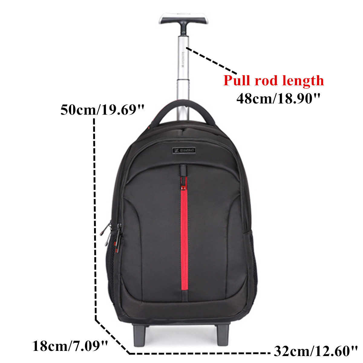 19Inch-Waterproof-Wheeled-Trolley-Backpack-Laptop-Suitcase-Luggage-Rucksack-Traveling-Stroage-Bags-1603715-3