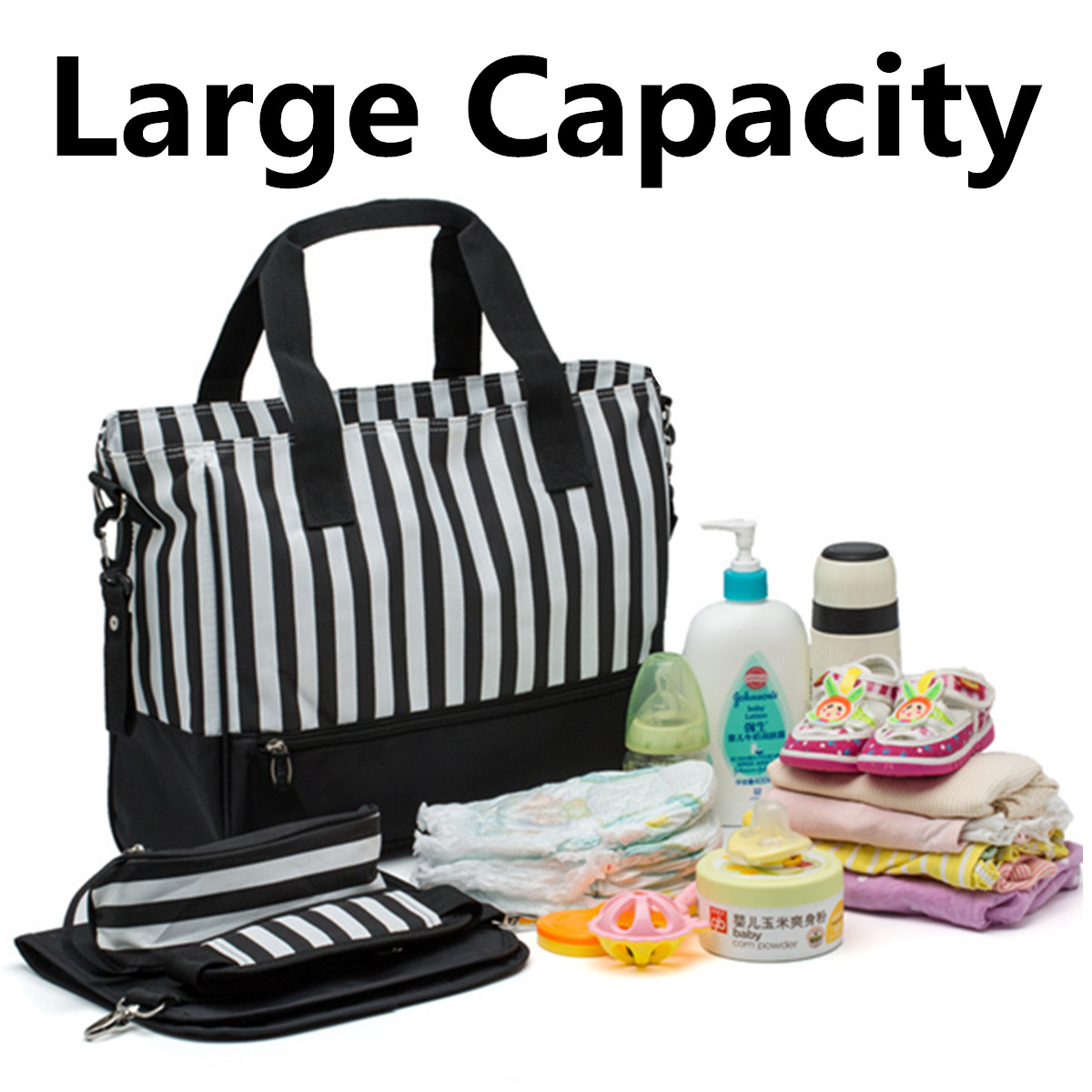 5-Pcs-Baby-Diaper-Bag-Mummy-Bag-Camping-Travel-Sorage-Bag-Nappy-Handbag-1649283-6