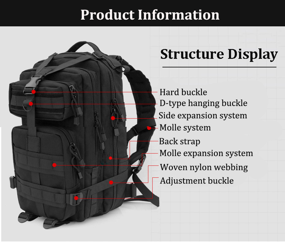 IPReereg-30L-Outdoor-Tactical-Backpack-Bag-600D-Nylon-Waterproof-Camouflage-Trekking-Rucksack-1625845-4