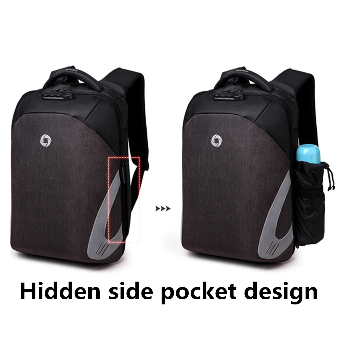 Men-Anti-Theft-Laptop-Backpack-Waterproof-Storage-Bag-Rucksack-With-USB-Charging-Port-For-Outdoor-1318924-5