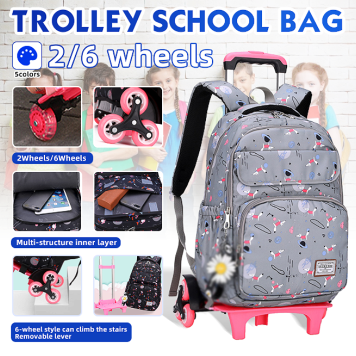 ZIRANYU-26-Wheels-Kids-Travel-Trolley-Backpack-Teenagers-Rolling-Luggage-Backpack-School-Wheeled-Bag-1698704-1