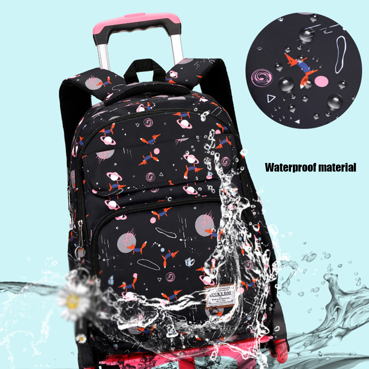 ZIRANYU-26-Wheels-Kids-Travel-Trolley-Backpack-Teenagers-Rolling-Luggage-Backpack-School-Wheeled-Bag-1698704-5