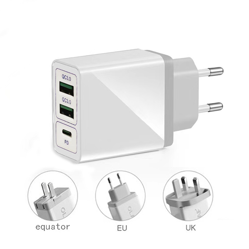 Bakeey-Dual-USB--Type-C-PD-QC30-Travel-Charger-Fast-Charging-EU-US-UK-Plug-for-Samsung-Galaxy-S21-No-1850949-1