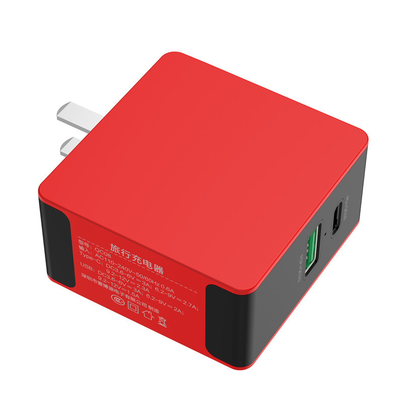 Bakeey-QC30-PD-Type-C-Dual-USB-Fast-Charging-USB-Charger-Adapter-For-iPhone-X-XS-Xiaomi-Mi9-Redmi-7A-1568307-4