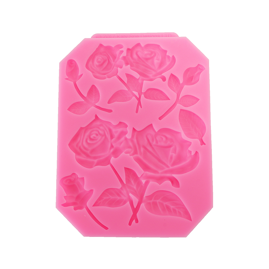 Food-Grade-Silicone-Cake-Mold-DIY-Chocalate-Cookies-Ice-Tray-Baking-Tool-Rose-Shape-1210821-2