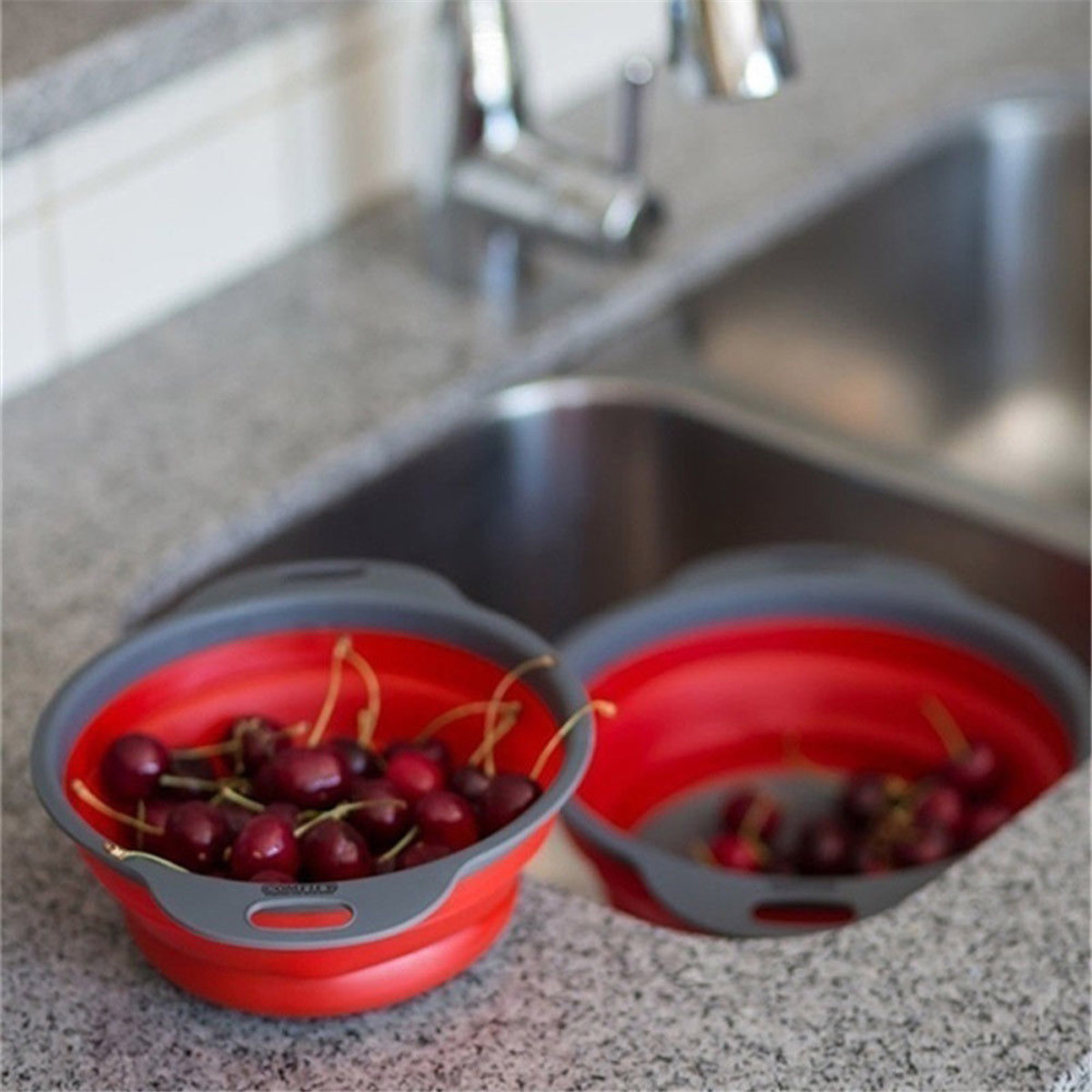 2Pcs-Set-Collapsible-Foldable-Silicone-Drain-Colander-Fruit-Vegetable-Strainer-Basket-1241444-4