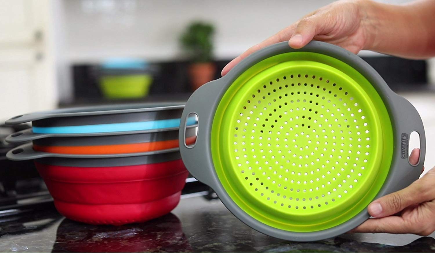 2Pcs-Set-Collapsible-Foldable-Silicone-Drain-Colander-Fruit-Vegetable-Strainer-Basket-1241444-6