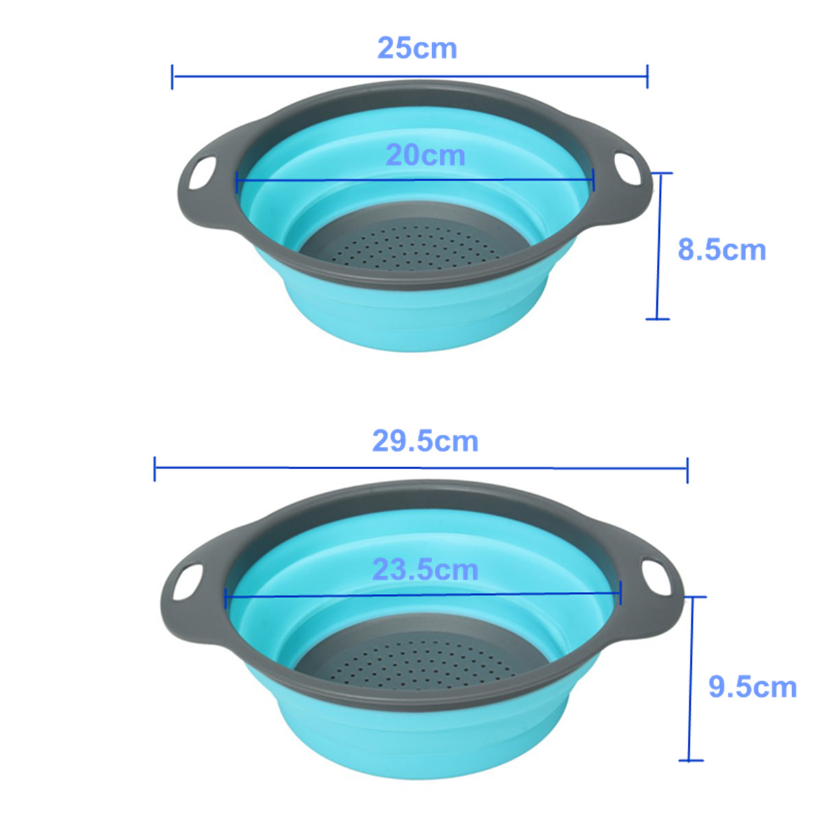 2Pcs-Set-Collapsible-Foldable-Silicone-Drain-Colander-Fruit-Vegetable-Strainer-Basket-1241444-9