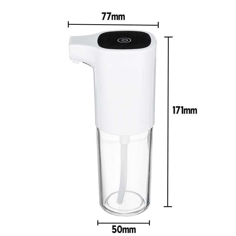 300ml-Intelligent-Electric-Infrared-Sensor-Hand-Free-Soap-Dispenser-Waterproof-Shampoo-Bathroom-Wall-1715386-7