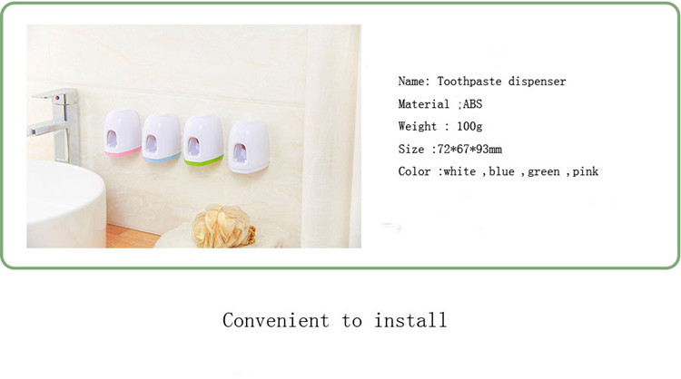 Honana-BX-Plastic-Bathroom-Automatic-Toothpaste-Squeezer-Home-Toothpaste-1312403-2