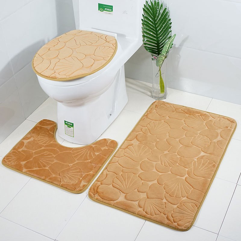 3pcs-Embossing-Bath-Mat-for-Bathroom-Memory-Foam-Bathroom-Carpet-Mat-Toilet-Mat-Bathroom-Floor-Rug-1744008-1