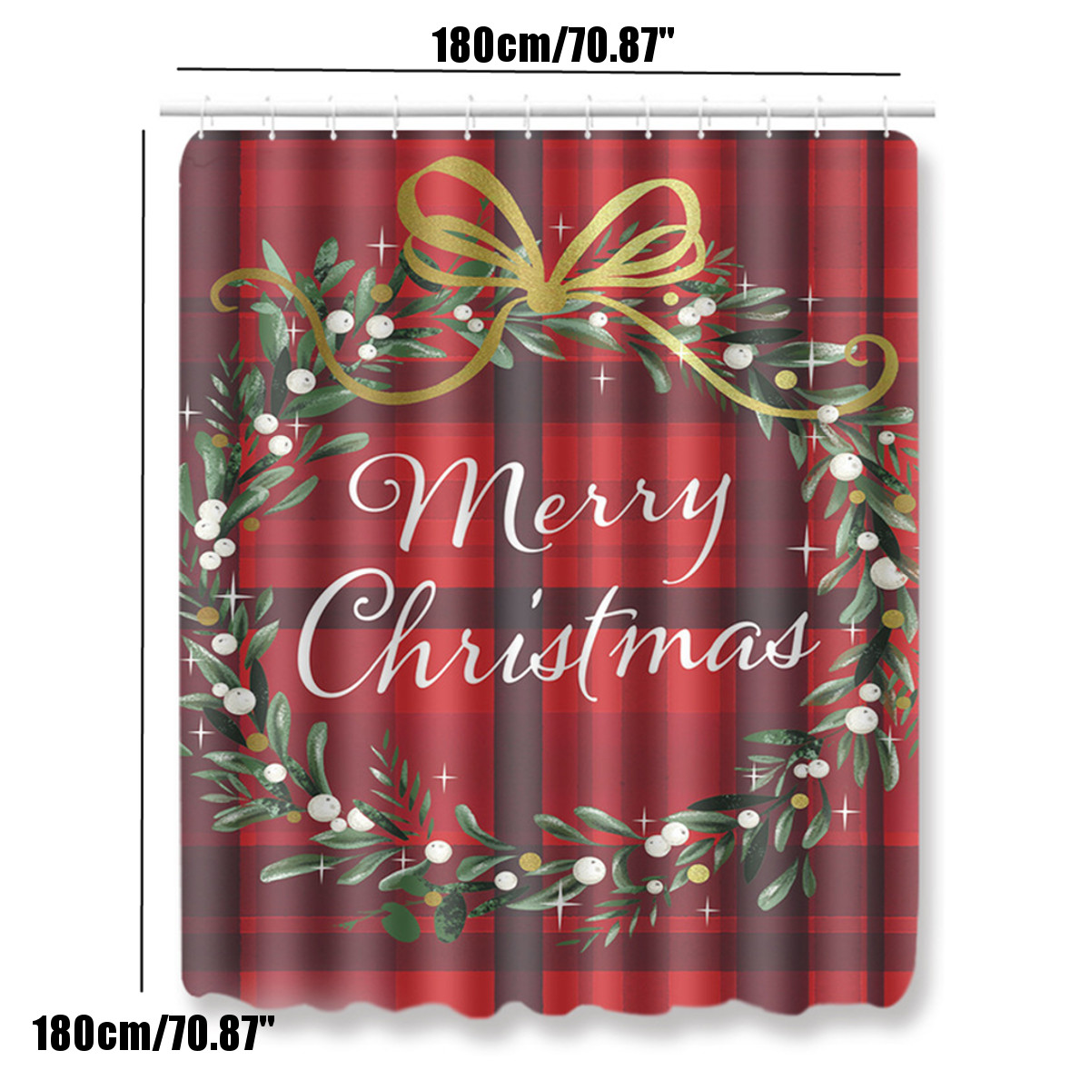 Bathroom-Shower-Curtain-Pedestal-Rug-Lid-Toilet-Cover-Christmas-Bath-Mat-Decor-1806584-11