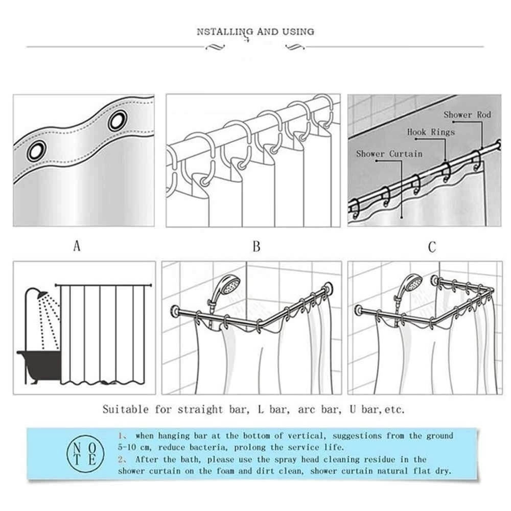 Christmas-Shower-Curtain-Waterproof-Polyester-Fabric-Bath-Curtain-Non-toxic-Odorless-Bath-Mat-Set-1915525-8