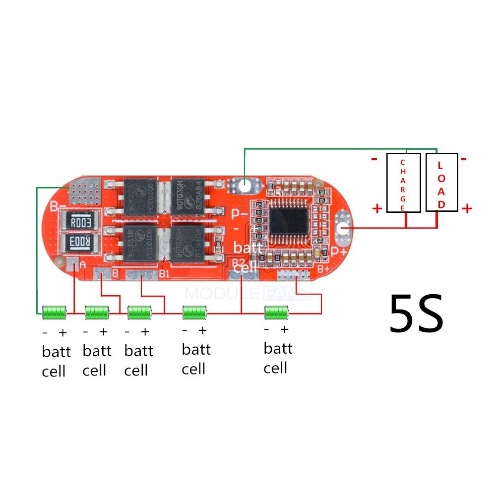 3S-BMS-25A-126V-4S-168V-5S-21V-18650-Li-ion-Lithium-Battery-Protection-Board-Circuit-Charging-Module-1538491-3