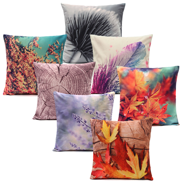 3D-Plant-Series-Short-Plush-Throw-Pillow-Case-Square-Cushion-Cover-Home-Sofa-Car-Decor-1008580-2