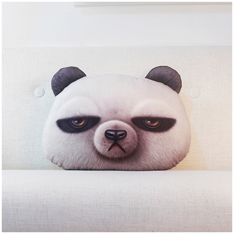 49x34cm-Creative-PP-Cotton-3D-Bear-Rabbit-Cushion-Animal-Head-Pillow-Birthday-Gift-Trick-Toys-1077387-5