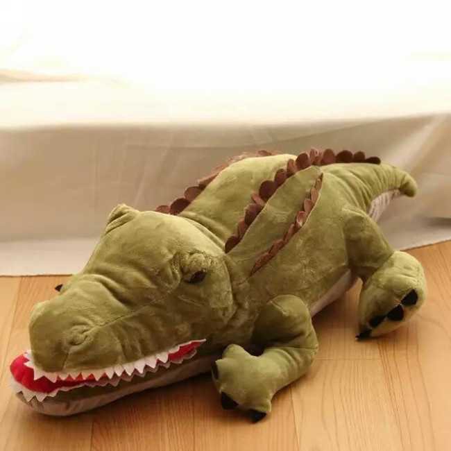 55cm-Cute-Cartoon-Plush-Green-3D-Crocodile-Shape-Warm-Hand-Pillow-Kids-Toy-Creative-Gift-1032655-2