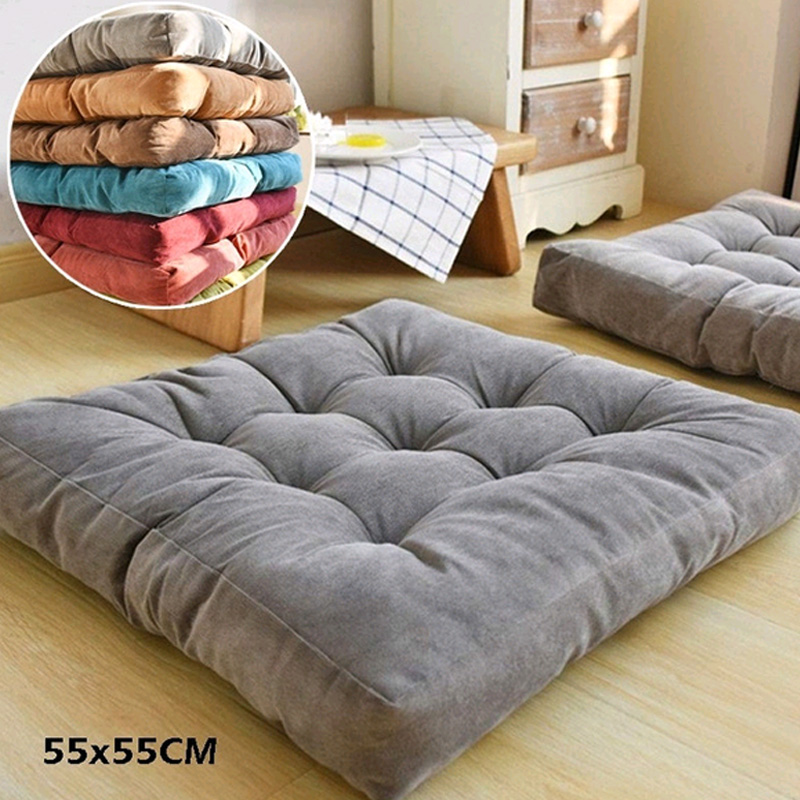 55x55cm-Square-Cotton-Purity-Color-Soft-Pillow-Sofa-Chairs-Seat-Cushion-Seat-Dining-Chair-Pads-Cushi-1788708-2