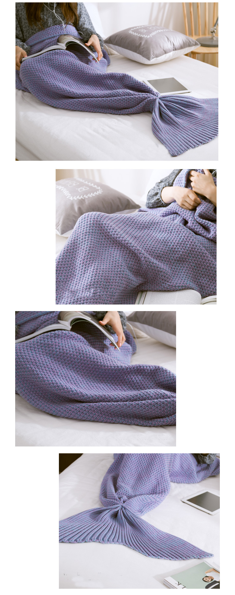 Honana-WX-29-3-Size-Yarn-Knitting-Mermaid-Tail-Blankets-Fibers-Warm-Soft-Home-Office-Sleep-Bag-Bed-M-1093602-3