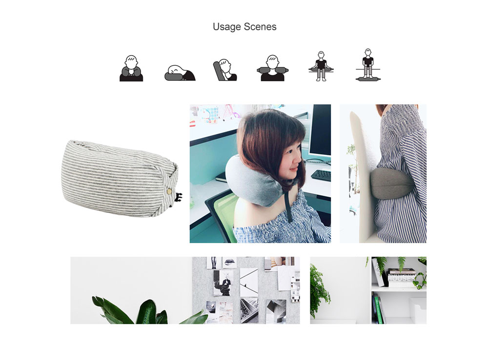 MEIZU-Multi-functional-Microparticles-Protect-Travel-Neck-Pillow-U-shaped-with-Buckle-Soft-Pillow-1258100-5