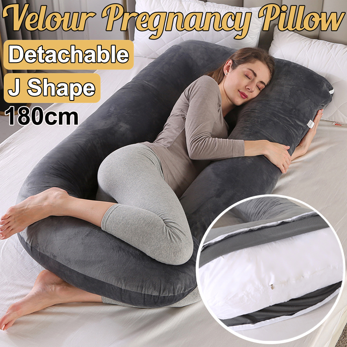 Mom-J-Shape-Pillow-Breathable-Double-Zipper-Design-Washable-Detachable-1958458-10