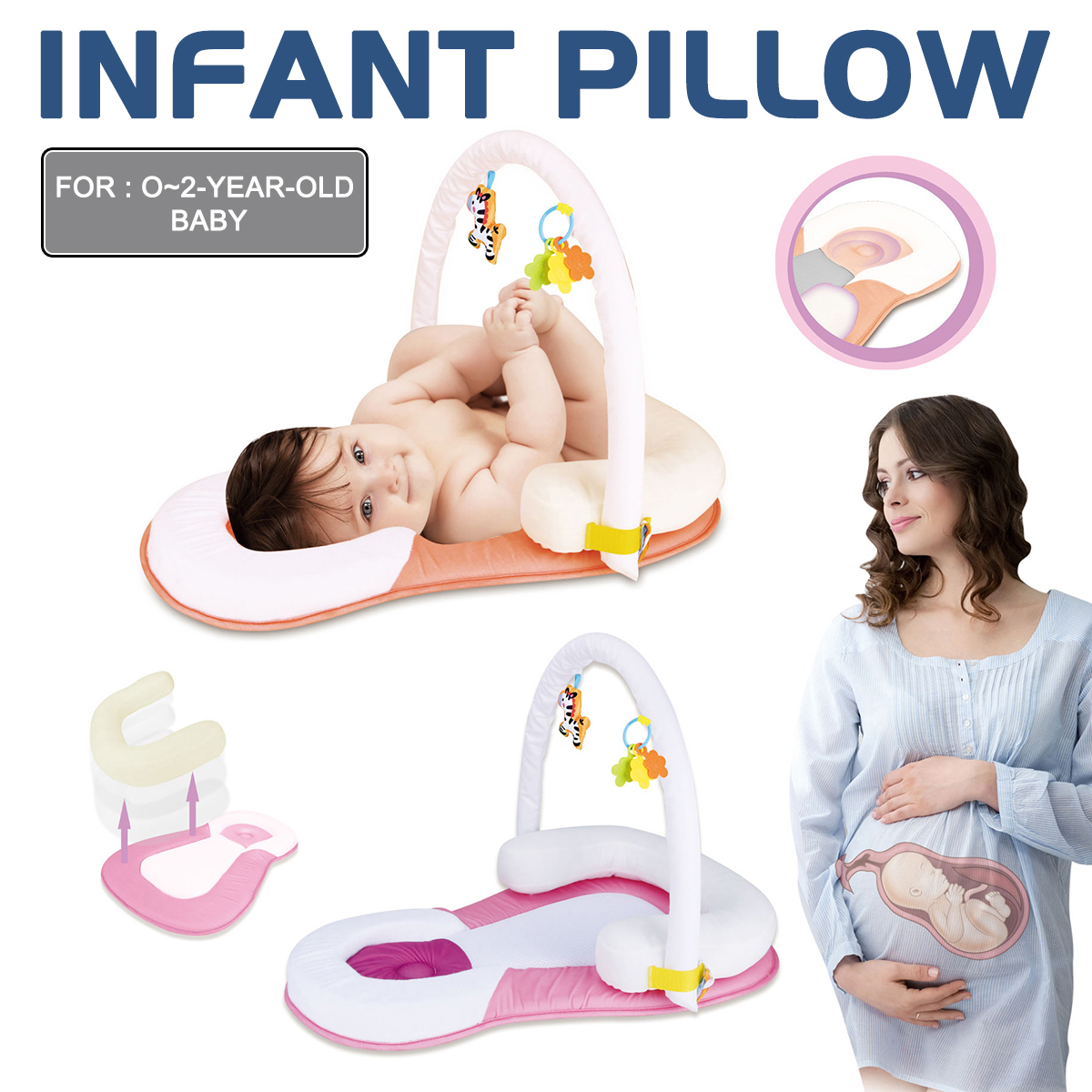 Pillow-Newborn-Baby-Infant-Sleep-Prevent-Flat-Head-Shape-Anti-Roll-Pillow-for-Newborn-Infant-Pillow-1809559-1