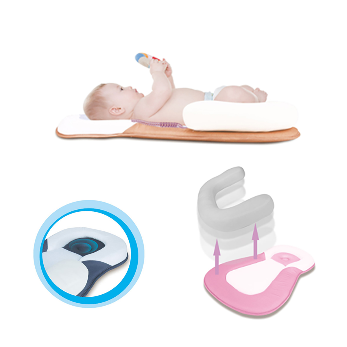 Pillow-Newborn-Baby-Infant-Sleep-Prevent-Flat-Head-Shape-Anti-Roll-Pillow-for-Newborn-Infant-Pillow-1809559-5