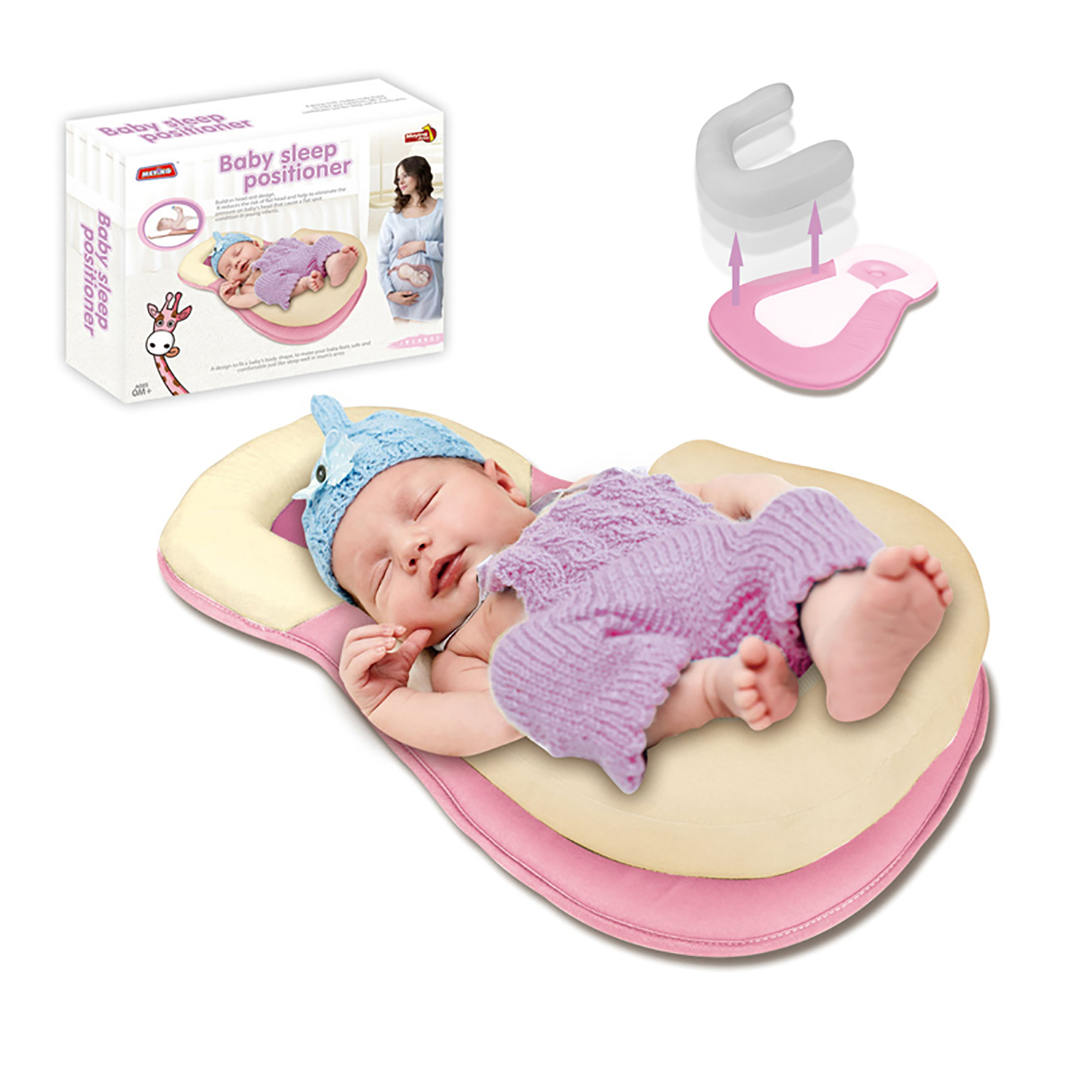 Pillow-Newborn-Baby-Infant-Sleep-Prevent-Flat-Head-Shape-Anti-Roll-Pillow-for-Newborn-Infant-Pillow-1809559-8