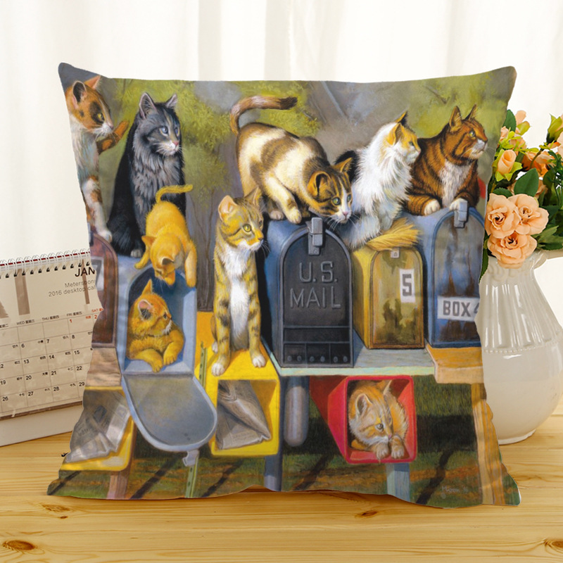 Retro-Style-Cats-Linen-Cotton-Cushion-Cover-Home-Sofa-Art-Decor-Throw-Pillow-case-1526930-4