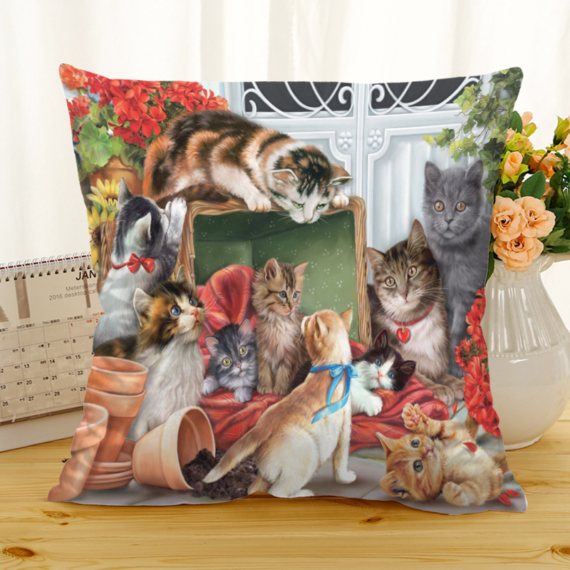 Retro-Style-Cats-Linen-Cotton-Cushion-Cover-Home-Sofa-Art-Decor-Throw-Pillow-case-1526930-7